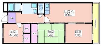 間取図 ルミエールコート住吉