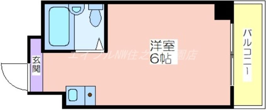 間取図 エム・エス・エイ山王