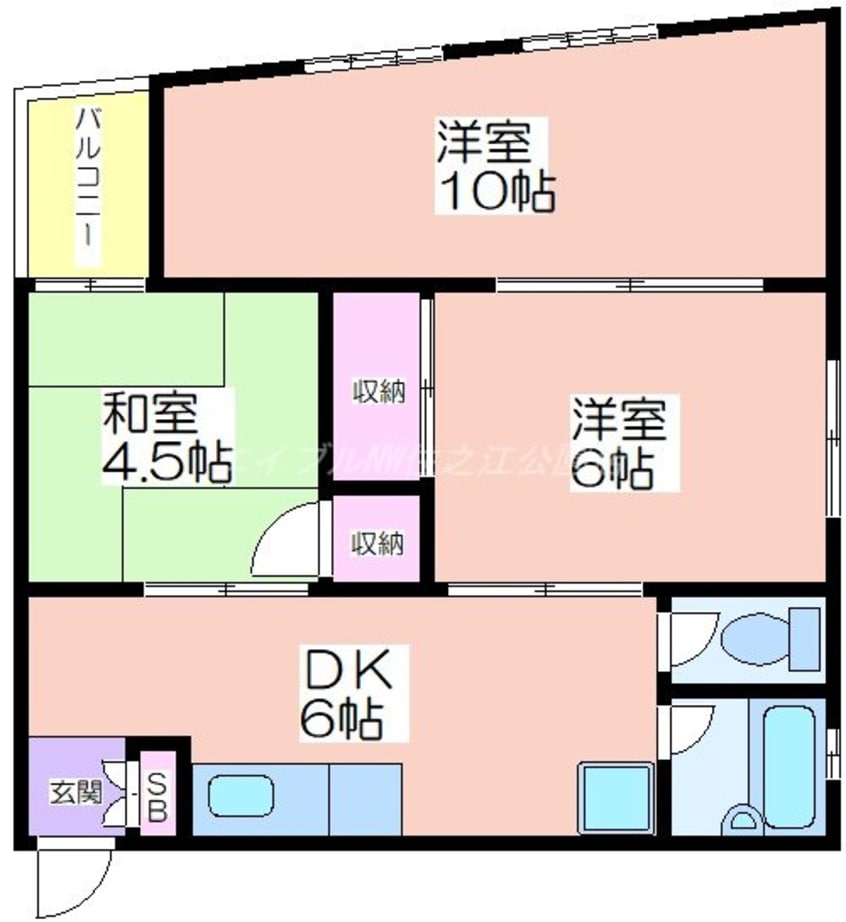 間取図 サンコーハイツ