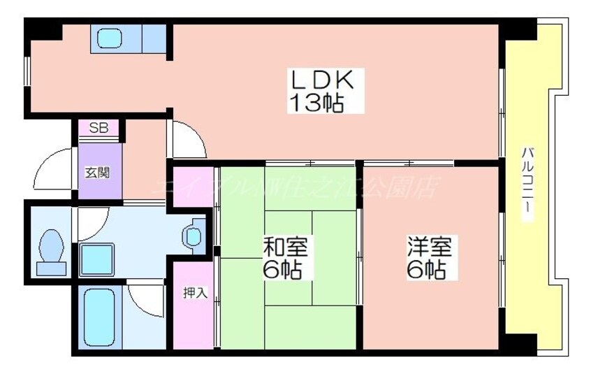 間取図 ドムス御崎