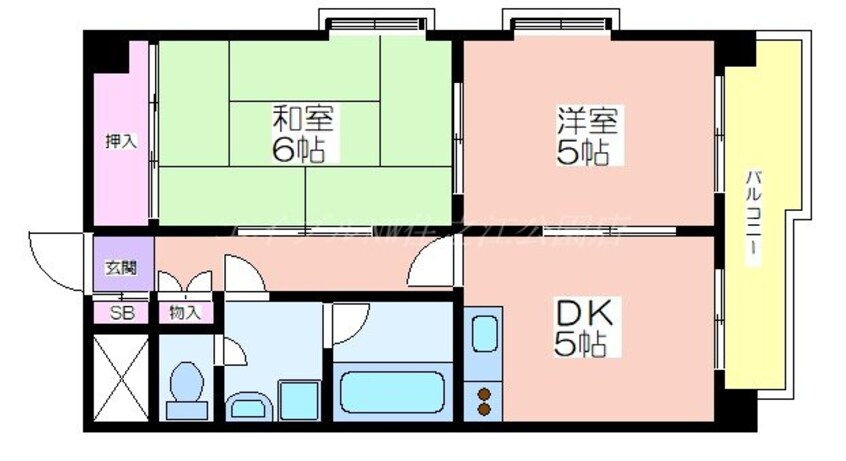 間取図 セントポーリア・アビコ