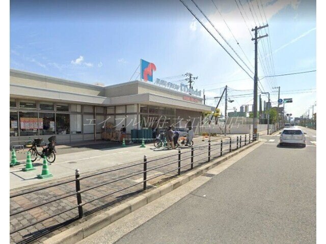 万代苅田店(スーパー)まで451m 長居グリーンハイツ