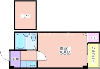 間取図 カツタビルディング3号館