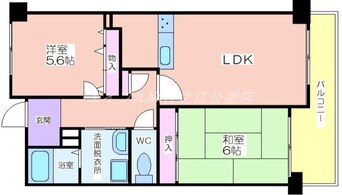 間取図 コーポYM21