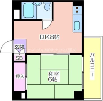 間取図 第3コーポリベラ