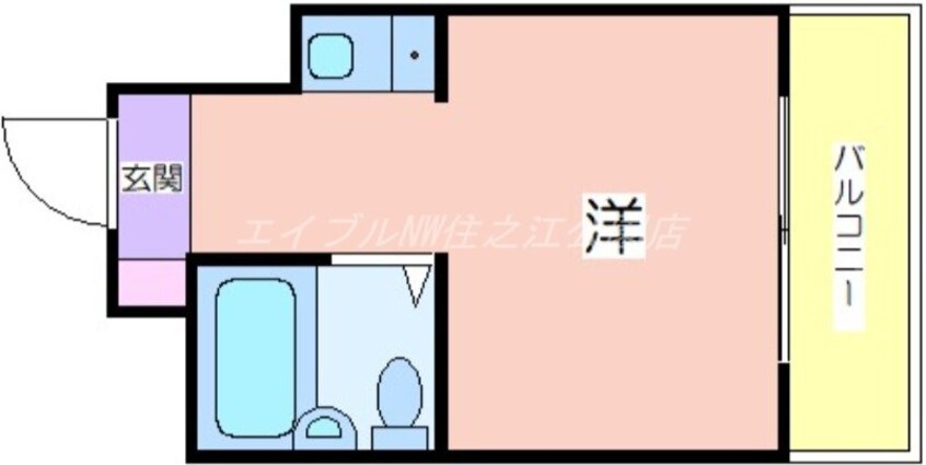 間取図 エム・エス・エイ山王