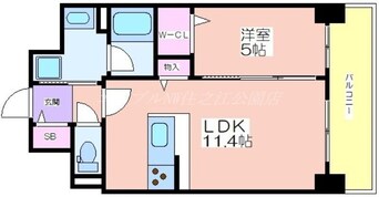 間取図 グランパシフィック花園Luxe