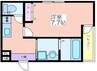 フジパレス住吉山之内 1Kの間取り