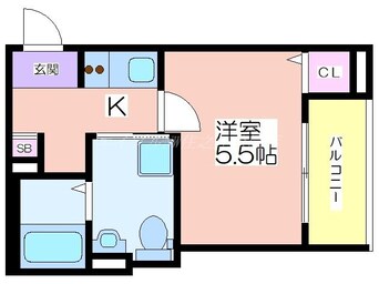 間取図 CRASTINE住吉大社