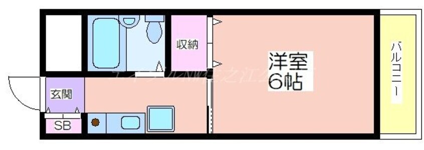 間取図 コーポスマイル