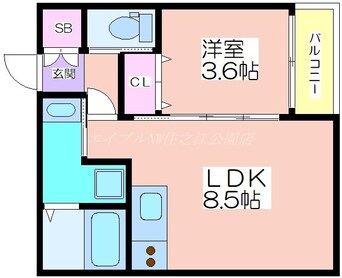 間取図 WIN玉出Ⅱ