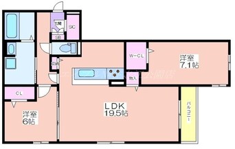 間取図 スペチアーレ墨江