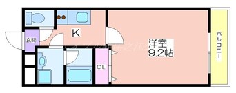 間取図 フジパレス住之江ウエスト