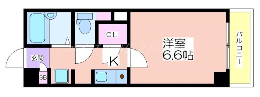 間取図 ル・パピヨン