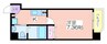 FDS Felice KOHAMA 1Kの間取り