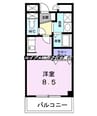 リーヴァ　神石 1Rの間取り