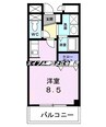 リーヴァ　神石 1Rの間取り
