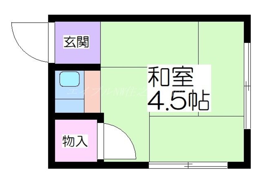 間取図 第一ハイツ