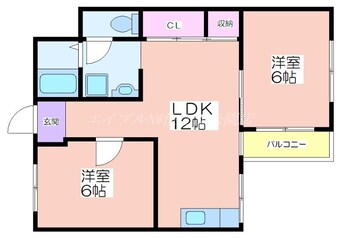 間取図 第二盛運マンション