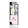 サンリット　オカ 1Kの間取り