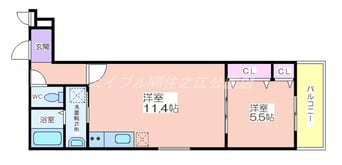 間取図 Casa d’oro清水丘