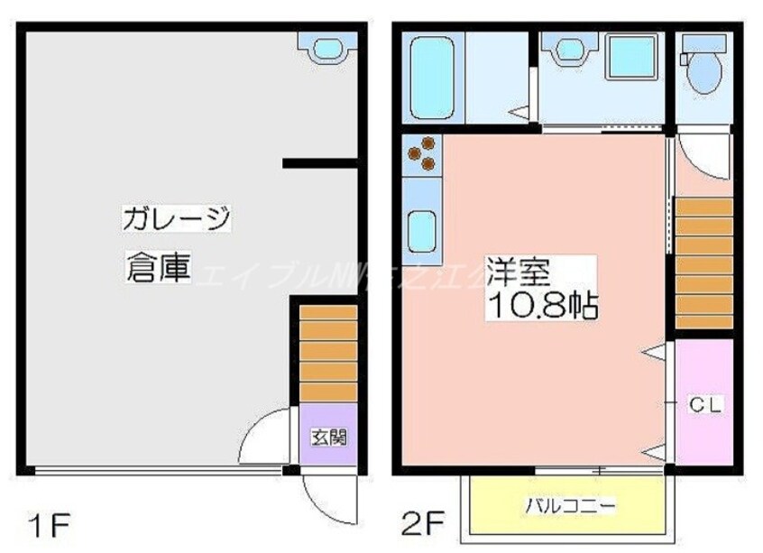 間取図 GAZZELE STYLE 西住之江