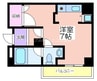フォレスタ花園 1Rの間取り