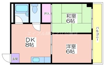 間取図 ウィステリア北島１号館