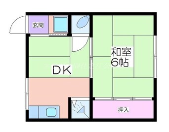 間取図 AK西加賀屋