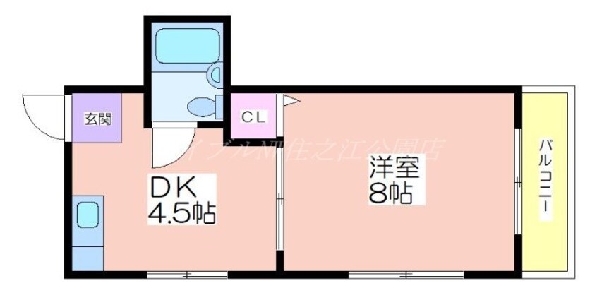 間取図 ハイムヤマウチ