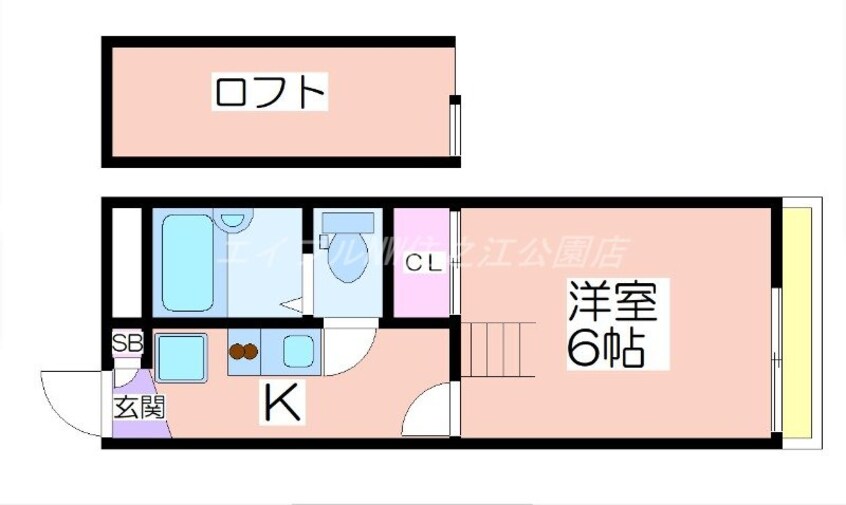 間取図 ネオメゾン安立
