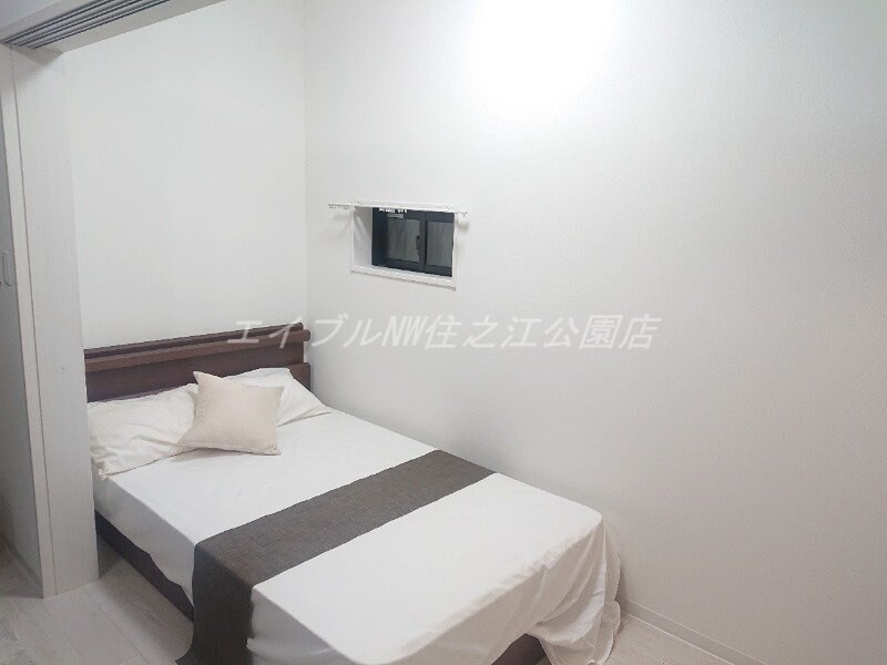 モデルルーム（反転）の為、記載の無い家具家電は付属しません。 Luxe住吉公園