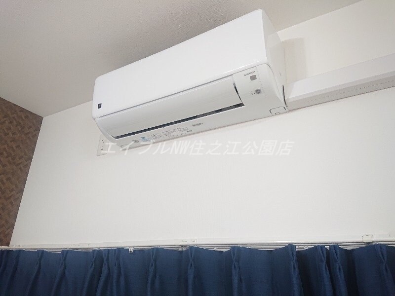 モデルルーム（反転）の為、記載の無い家具家電は付属しません。 Luxe住吉公園