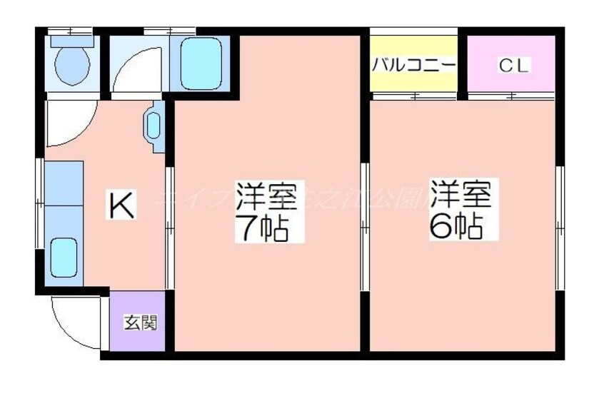 間取図 メゾン安立