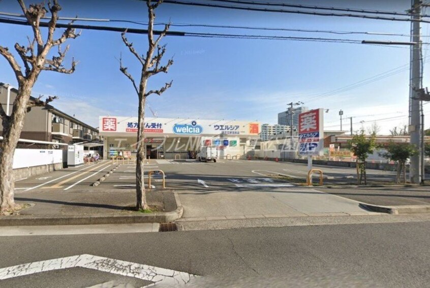 ウエルシア住之江新北島店(ドラッグストア)まで740m セレーナ住之江Ⅱ番館