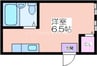 セレブ岸里Ⅱ 1Rの間取り