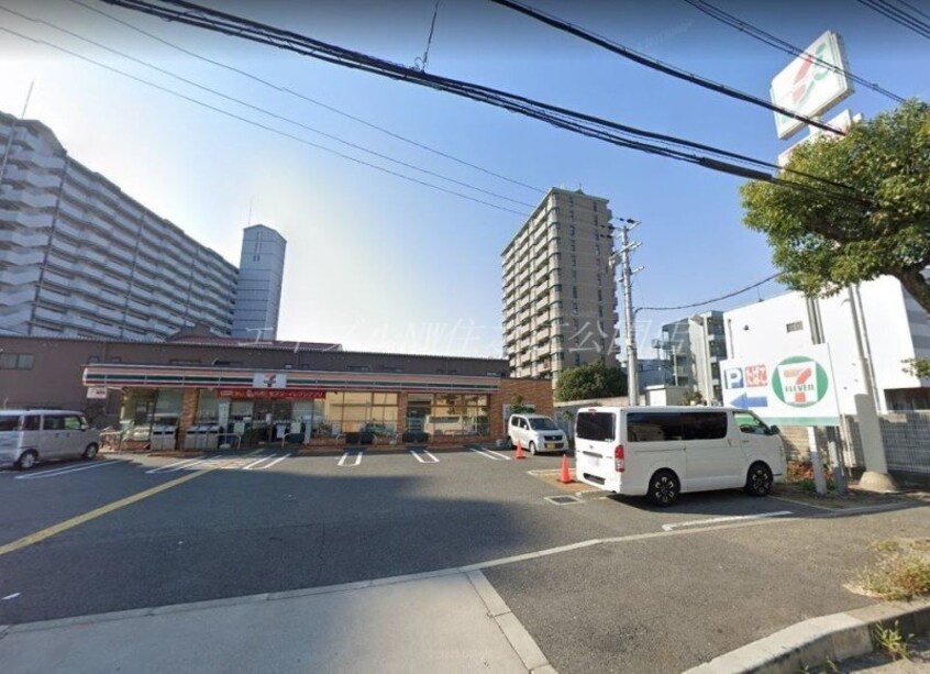セブンイレブン大阪新北島7丁目店(コンビニ)まで83m バローレ住之江