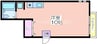 Ｒｏｏｍ６ 1Rの間取り