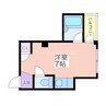 レナジア中加賀屋 1Rの間取り