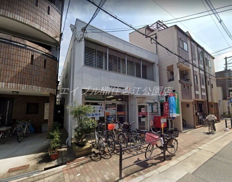 住之江西加賀屋郵便局(郵便局)まで553m ハイツみどり木