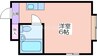 サンシャイン我孫子 1Rの間取り