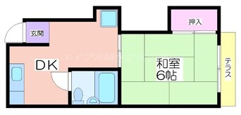 間取図 コスモハイツ