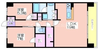 間取図 大阪ベイレジデンス（リブリーコート）