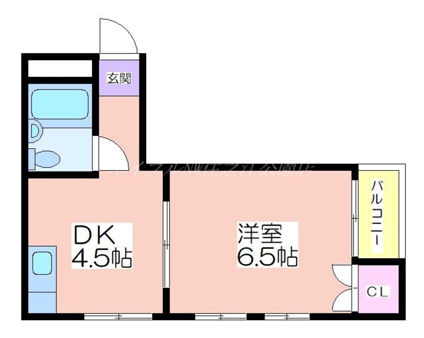 間取図 ローレルハイツ岡本