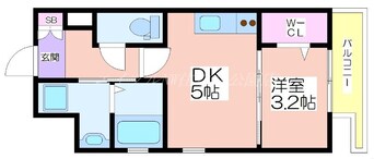 間取図 ラシーヌ住吉大社