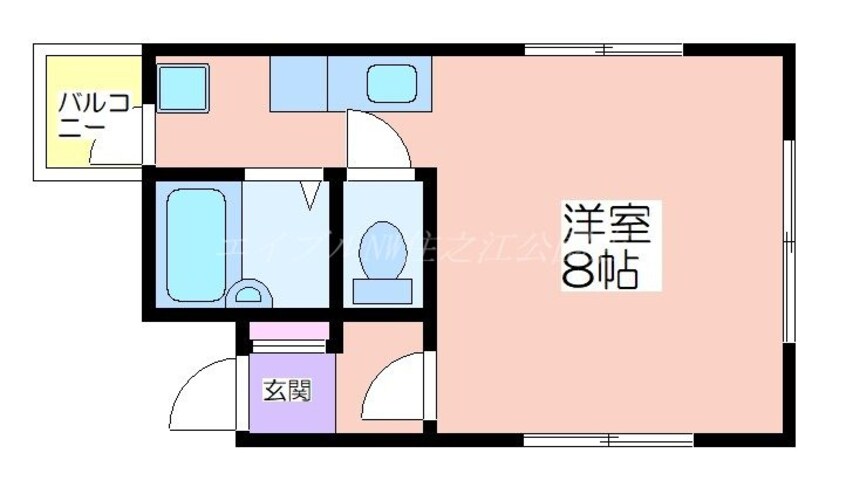 間取図 ラムセス西住之江