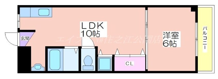 間取図 坂本マンション