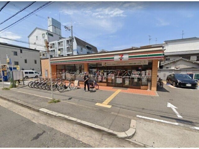 セブンイレブン大阪中加賀屋3丁目店(コンビニ)まで118m アベニュー中加賀屋