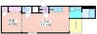 F asecia chart 1LDKの間取り