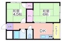 茜マンションの間取図